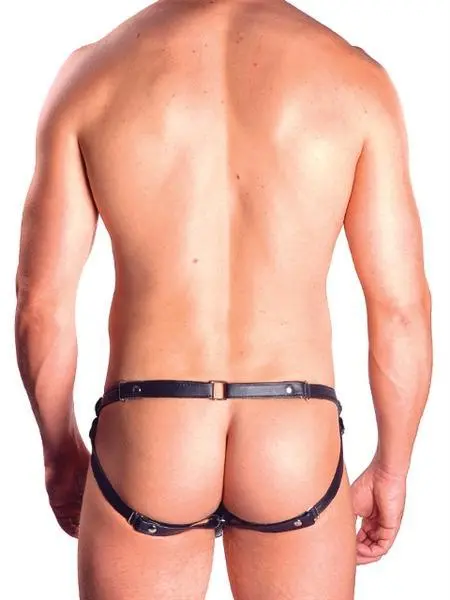 Mister B Posing Pouch | Two Belts Met Vetersluiting 4 Mister B Posing Pouch | Two Belts Met Vetersluiting - Afbeelding 2