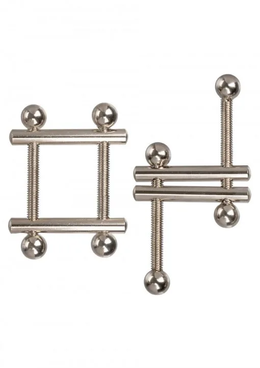 Mail & Female Crossbar Nipple Vices | Nipple Play 2 Stuks -BODY & HEALTH Verkoop 12915 METAL 04