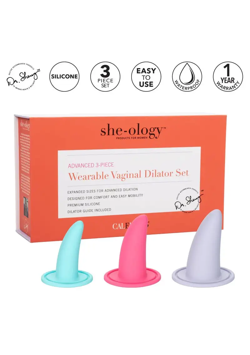 She-Ology | Advanced Dilator Set | Bekkenbodem -en Vaginatraining Set 6 She-Ology | Advanced Dilator Set | Bekkenbodem -en Vaginatraining Set - Afbeelding 4