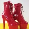Pleaser | Lak Ankle Boot | Rood -BODY & HEALTH Verkoop 2020 07 0716.06.11