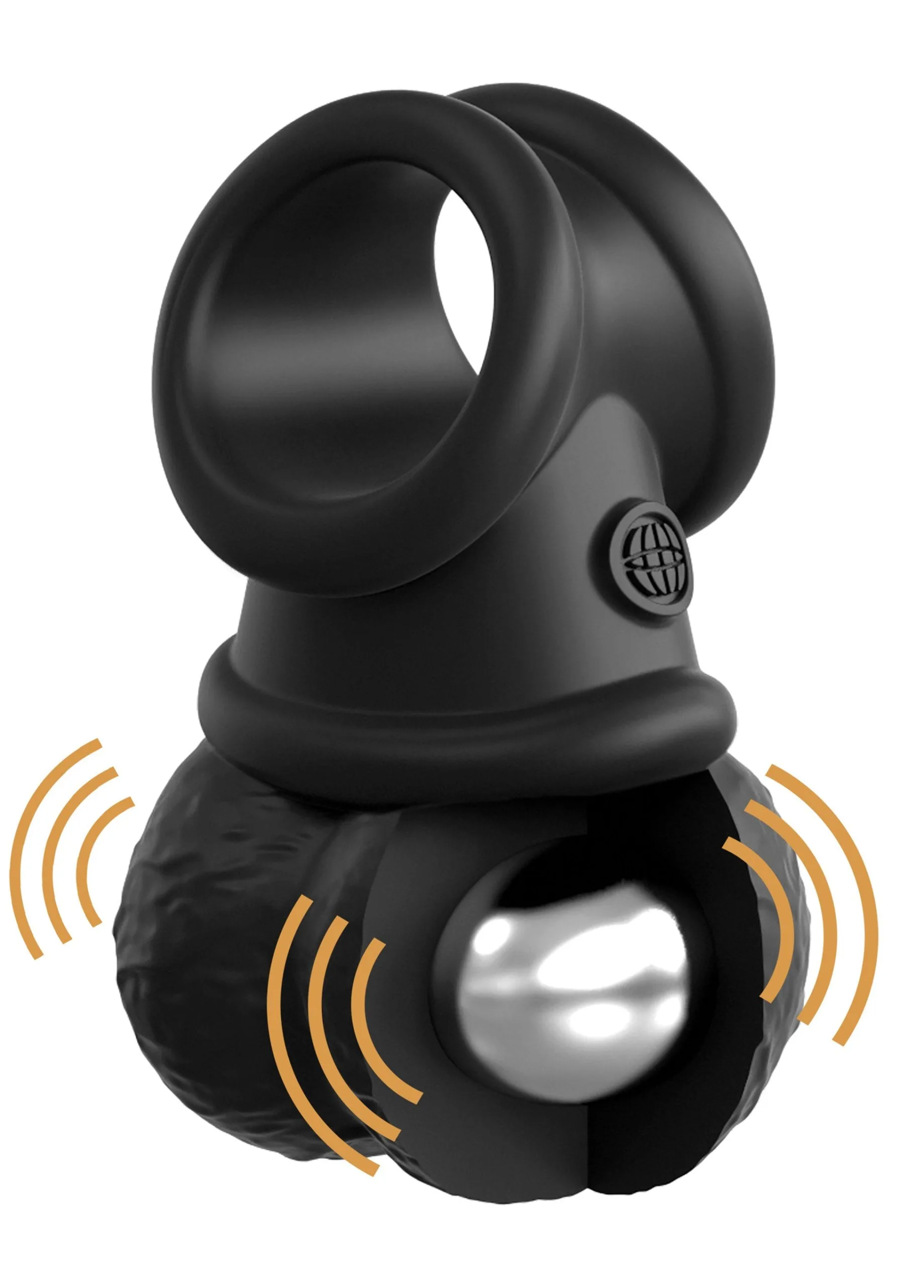 King Kink King Cock Elite | Crown Jewels | Vibrerende Ballen 4 King Kink King Cock Elite | Crown Jewels | Vibrerende Ballen - Afbeelding 2