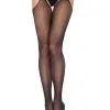 Leg Avenue | Fishnet Suspender Panty -BODY & HEALTH Verkoop 2766Fishnet suspender hose black