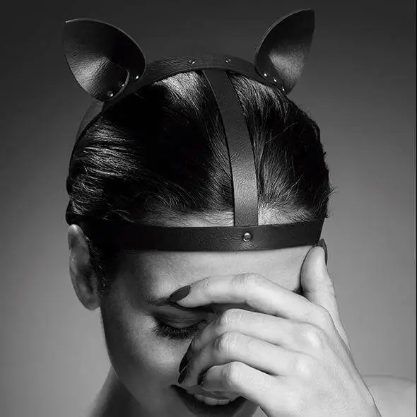 Bijoux Indiscrets | Maze Head Piece | Black 5 Bijoux Indiscrets | Maze Head Piece | Black - Afbeelding 3