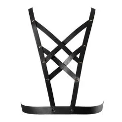 Bijoux Indiscrets | Maze Net Cleavage | Harnas -BODY & HEALTH Verkoop 4036Bijoux Indiscrets Maze net cleavage harness Black