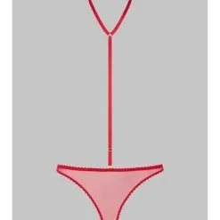 Maison Close | Accroche Coeur | Brazilian Met Harnas Rood