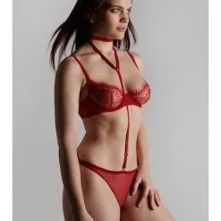 Maison Close | Accroche Coeur | Brazilian Met Harnas Rood 9 Maison Close | Accroche Coeur | Brazilian Met Harnas Rood -BODY & HEALTH Verkoop 561555 4