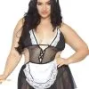 LEG AVENUE French Maid Set | Plus Size 2 LEG AVENUE French Maid Set | Plus Size -BODY & HEALTH Verkoop 6344French Maid set Plus size