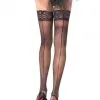 Leg Avenue | Backseam Stay-up -BODY & HEALTH Verkoop 688Stay up sheer lace top backseam thigh highs