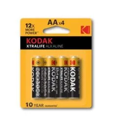 Mail & Female Kodak | XTRALIFE Alk | AA Batterijen | 4 Stuks