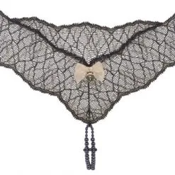 Bracli | Sydney | Pearl Thong Dark Double Black