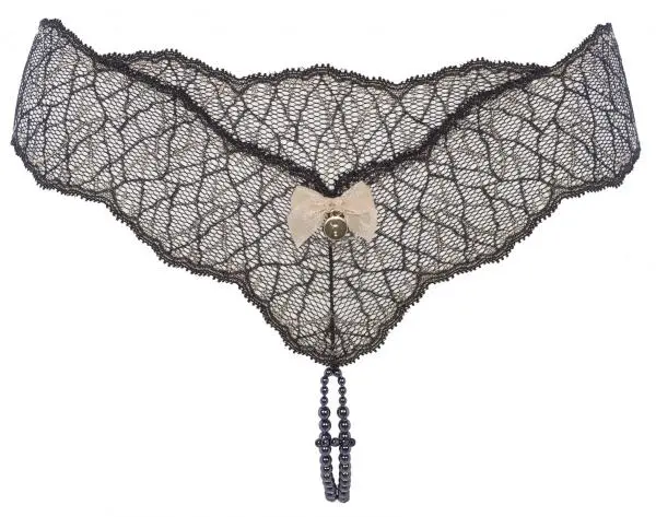 Bracli | Sydney | Pearl Thong Dark Double Black 3 Bracli | Sydney | Pearl Thong Dark Double Black