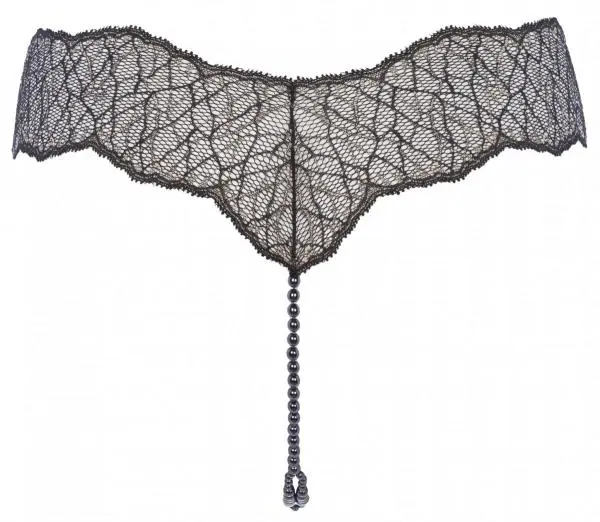 Bracli | Sydney | Pearl Thong Dark Double Black 5 Bracli | Sydney | Pearl Thong Dark Double Black - Afbeelding 3