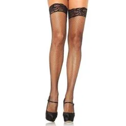 Leg Avenue | Fishnet Lace Stay-up