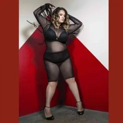 Mail & Female Patrice Catanzaro | Azia | Jurk Mesh -BODY & HEALTH Verkoop aziaplus