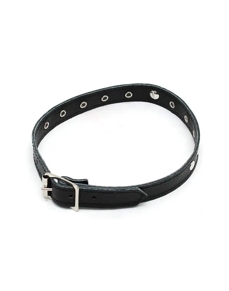 King Kink Leren Halsbandje Met Studs 5 King Kink Leren Halsbandje Met Studs - Afbeelding 3