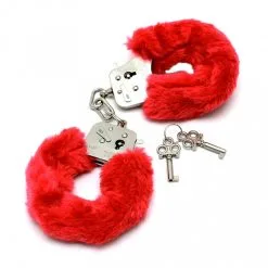 Beauty Speelse Handboeien 7 Beauty Speelse Handboeien -BODY & HEALTH Verkoop rimba police handcuffs with pink fur 1
