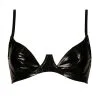 Patrice Catanzaro | Sam BH | Zwart Lak -BODY & HEALTH Verkoop s bra vinyl