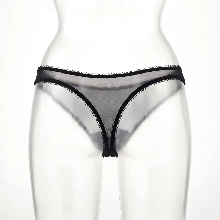 Mail & Female Love From Holland | Slitt String | Zwart 4 Mail & Female Love From Holland | Slitt String | Zwart - Afbeelding 2