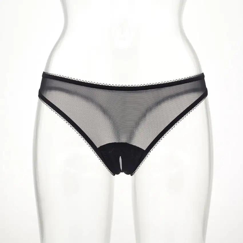 Mail & Female Love From Holland | Slitt String | Zwart 5 Mail & Female Love From Holland | Slitt String | Zwart - Afbeelding 3