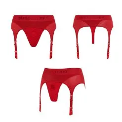 Strap-on-me Strap On Me | Rebel Harness | Dildogordel -BODY & HEALTH Verkoop strap on me harness rebel strap on harness red 4