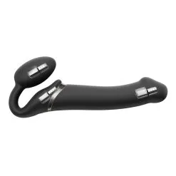 Strap-on-me Strap On Me | Vibrerende Dubbele Dildo -BODY & HEALTH Verkoop strap on me vibrating bendable strap on3 size m motors