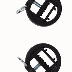 King Kink Mail & Female | Schroeftepelklemmen Zwart