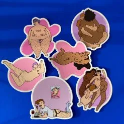 The Vulva Gallery | Stickers | Div. Per Stuk